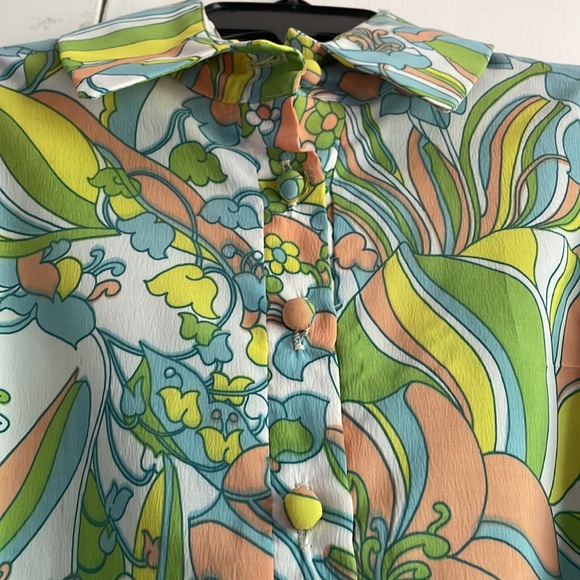 Beautiful Vintage Queen’s Way to Fashion Floral Shift Dress - Picture 4 of 7